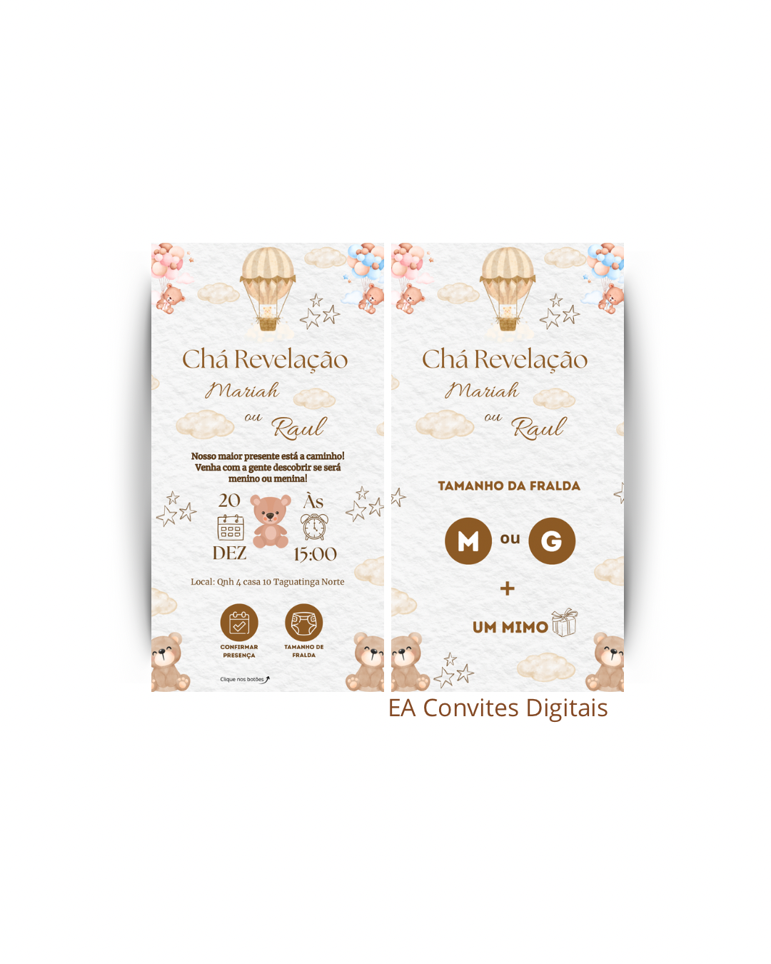 Convite Interativo Padrão