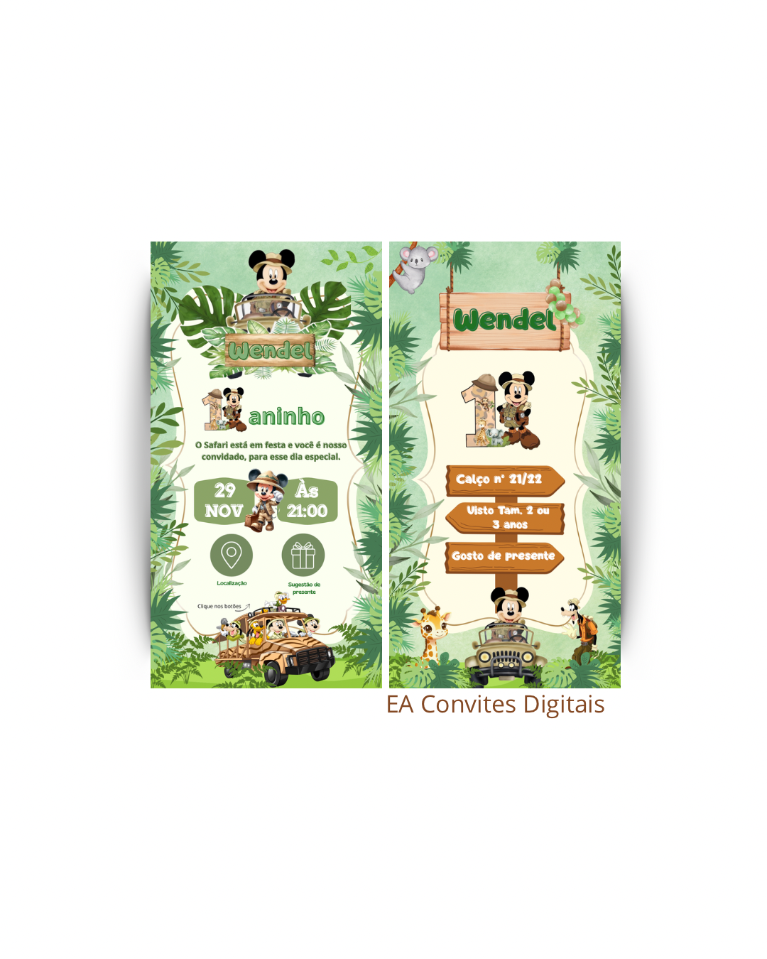 Convite Interativo Padrão