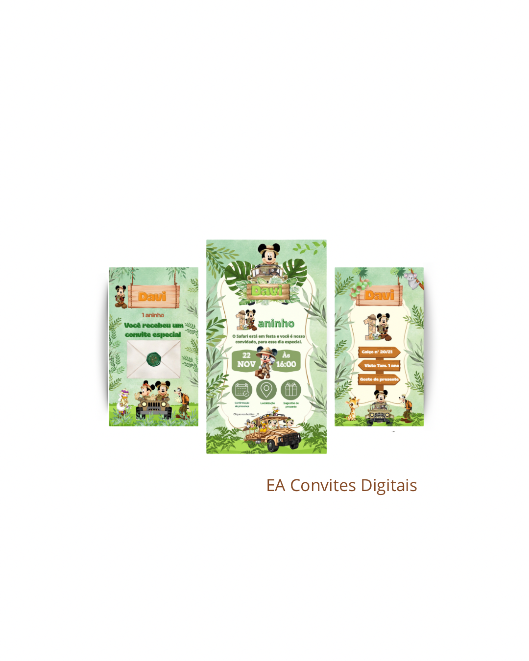 Convite Interativo Premium