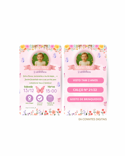 Convite Interativo Especial